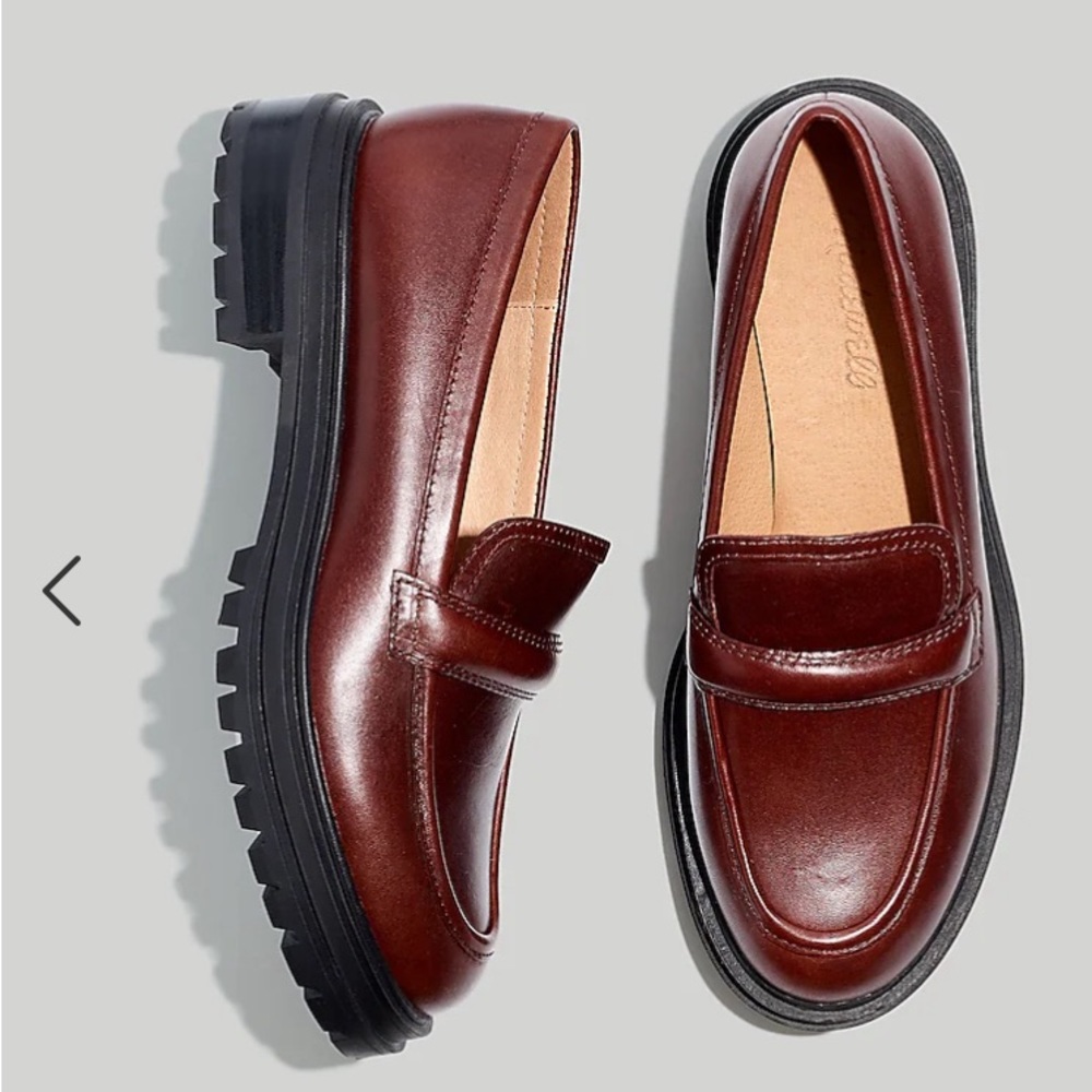 NIB Madewell leather loafers